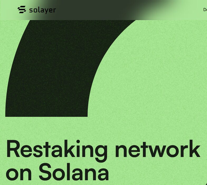 solayer - restaking network